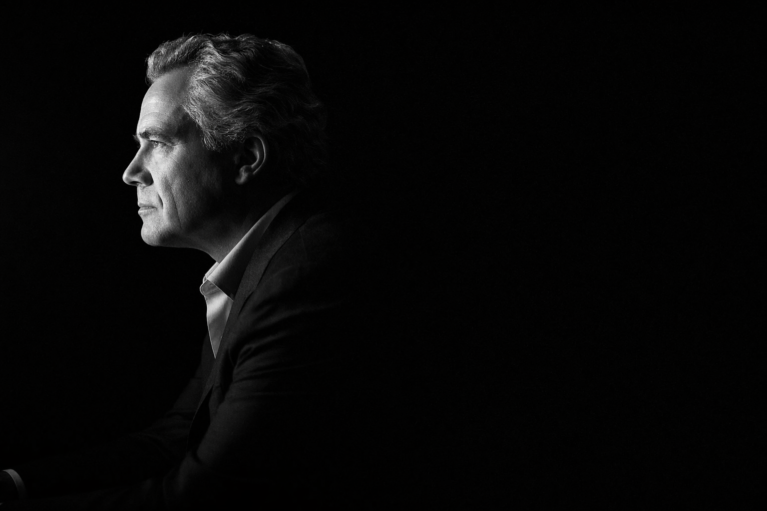 Editorial portrait — male strategist